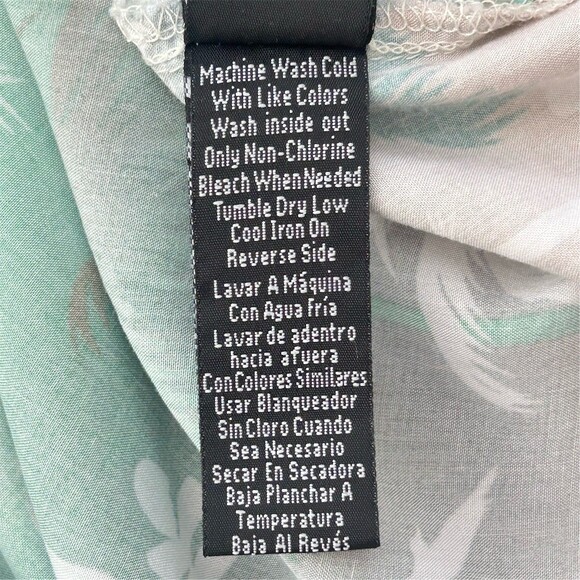 Good Vibes Drill Clothing Co Men's Hawaiian Tropical Button-Up Shirt M - Picture 4 of 8